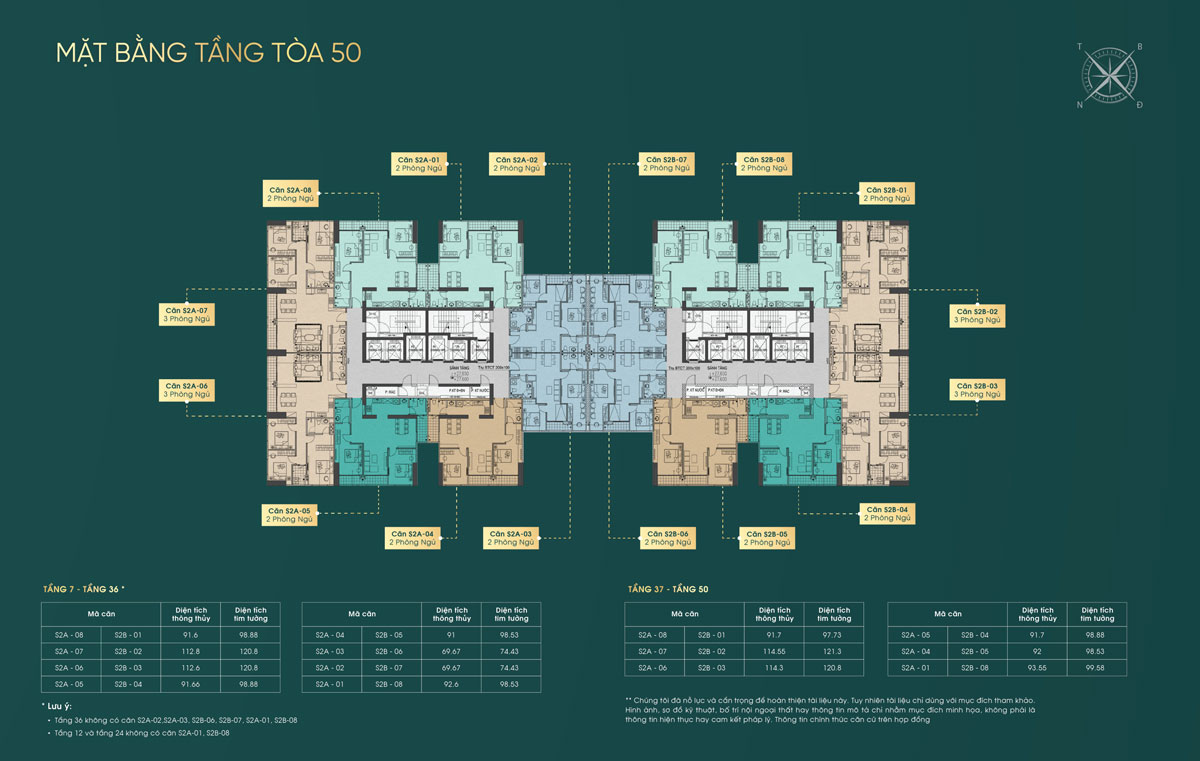 Mat Bang Tang Grand Sunlake Toa 50