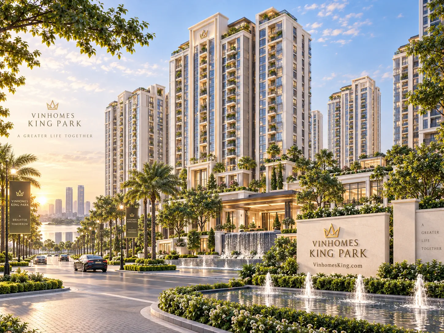 Phối cảnh chung cư Vinhomes King Park